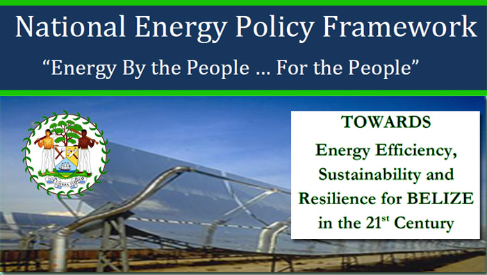 Belize National Energy Policy Framework