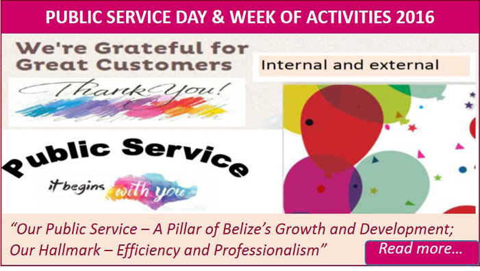 Public Service Day & Week of Activities 2016