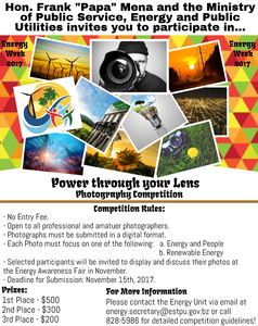 Energy Photography Competition 2017 - CARICOM Energy Month ( ... Image 1